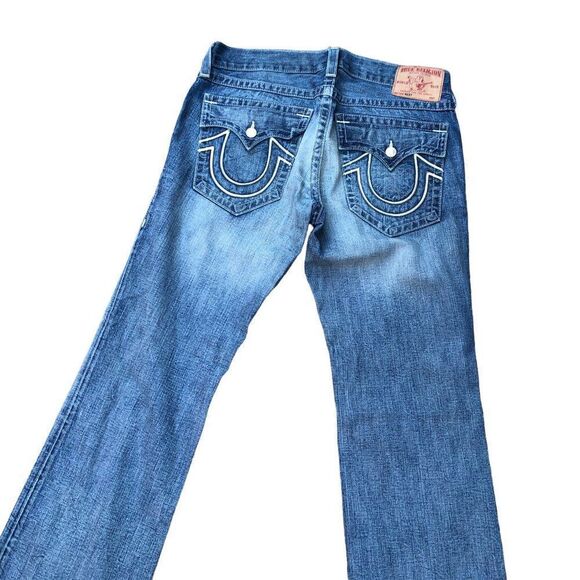 Vintage True Religion Jeans Size 36 RICKY Blue - Picture 3 of 7